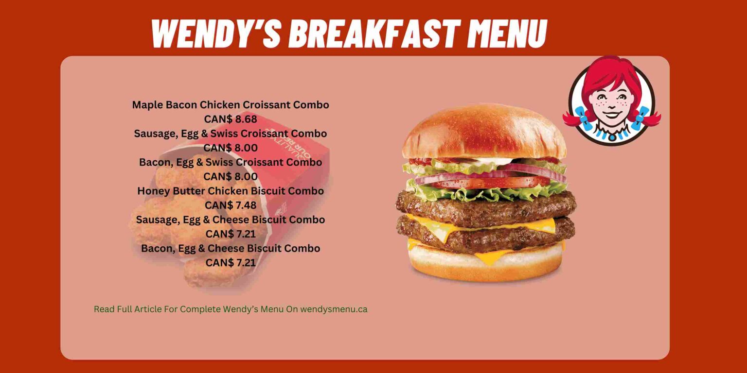 Wendy s Breakfast Menu Prices 2024 January Wendy s Menu Prices Canada 2024 Updated 